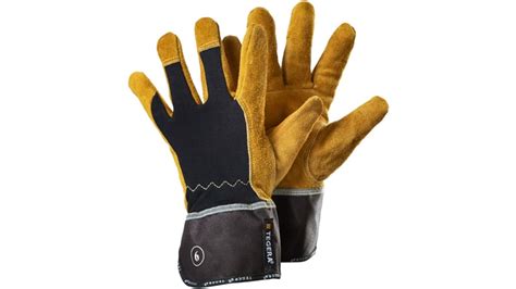 139 12 Tegera Tegera Black Yellow Cotton Kevlar Leather Natural