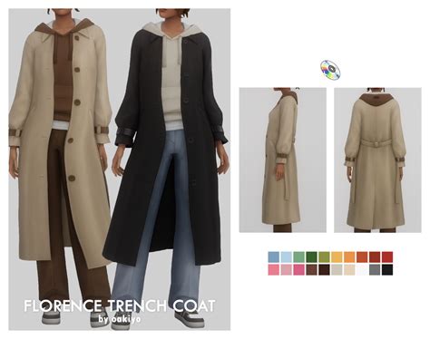 Oakiyo Florence Trench Coat