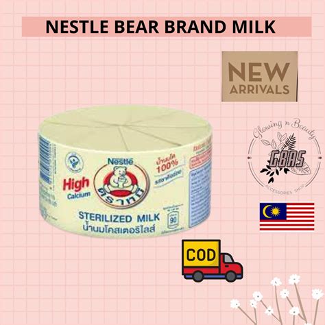 Nestle Bear Sterilized Milk Susu Beruang Halal Ml Shopee Malaysia