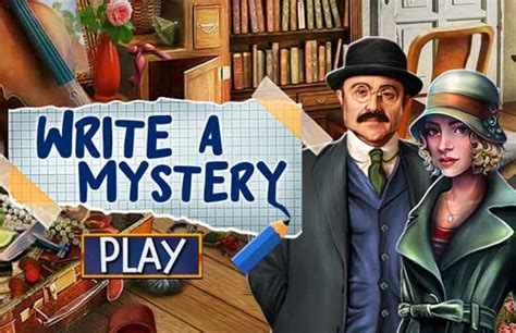 Write a Mystery | Play free Hidden Object Games Online