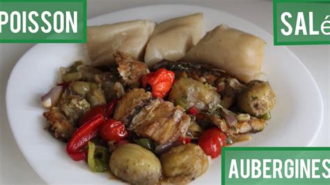 Poisson Sal Aux Aubergines Vertes Recettes Congolaises Makayabu