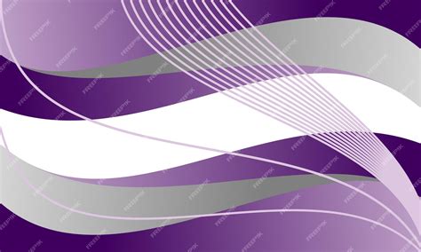 Premium Vector Abstract Gradients Purple Waves Background White