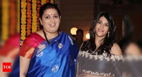 Ekta Kapoor Wishes Masi No 1 Smriti Irani On Her Birthday Recalls The Time She Threw Her Out