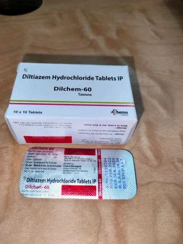 Diltiazem Hydrochloride Tablet Mg At Rs Box In Mumbai Id