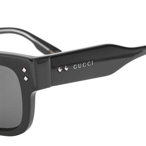 Gucci Eyewear Gg1217s Sunglasses Black And Grey End