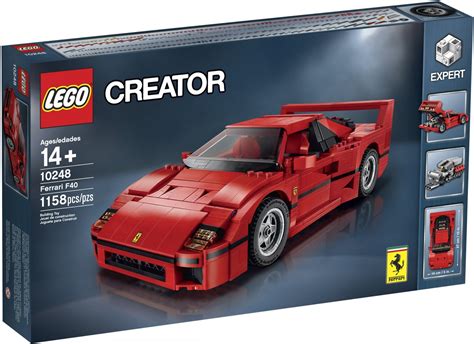 Lego Ferrari F40 10248 (2015) Creator Expert New Sealed Set!