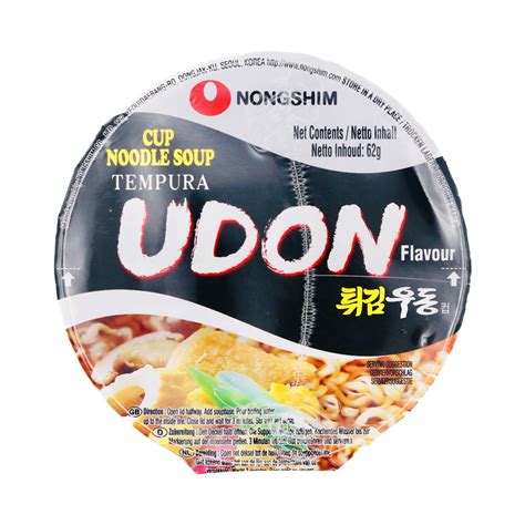 Nongshim Tempura Udon Flavour Cup Noodle Soup 62g