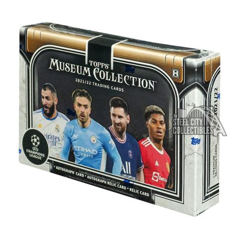 2021 22 Topps UEFA Champions League Museum Collection Soccer Hobby Box