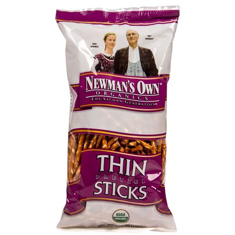 Newmans Own Pretzels Thin Stick Organic Azure Standard