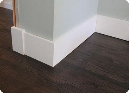 Flat, plain baseboards - 7 1/2 in. Plus, board and batten! | Baseboard ...