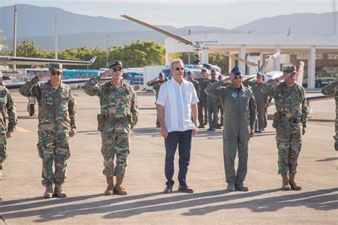 Presidente Abinader Inaugura Destacamento Comando Sur Y Tres