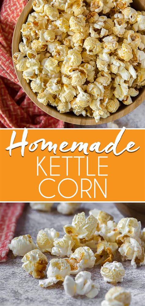 Homemade Kettle Corn • The Crumby Kitchen