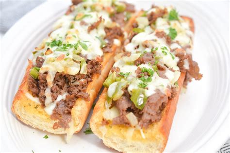 French Garlic Philly Cheesesteak Bread Sweet Pea S Kitchen