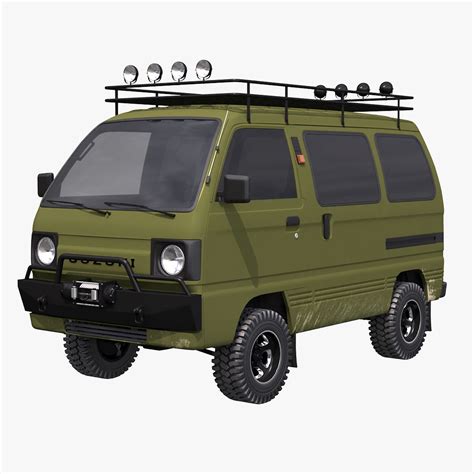 Suzuki Carry 1987 3D Model $129 - .3ds .fbx .obj .max - Free3D