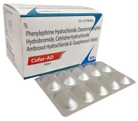 Phenylephrine Hydrochloride Ip Dextromethorphan Phenylephrine Cpm