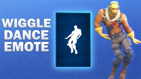 Wiggle Dance Emote Fortnite Skin Showcase Youtube