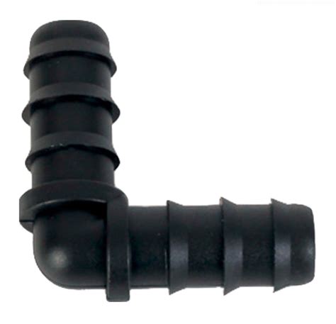 1 2 Inch Barbed Drip Line Irrigation Elbow Corner Connector 16mm