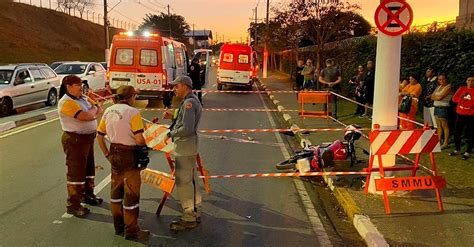 Mulher Morre Atropelada E Motociclista Fica Gravemente Ferido Jornal