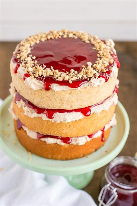 Peanut Butter And Jelly Cake Liv For Cake