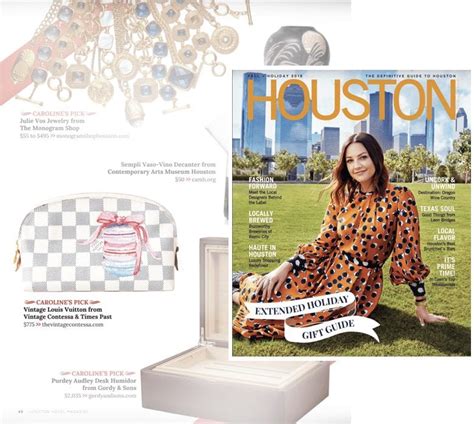 October 2018 | Houston Magazine - The Vintage Contessa & Times Past