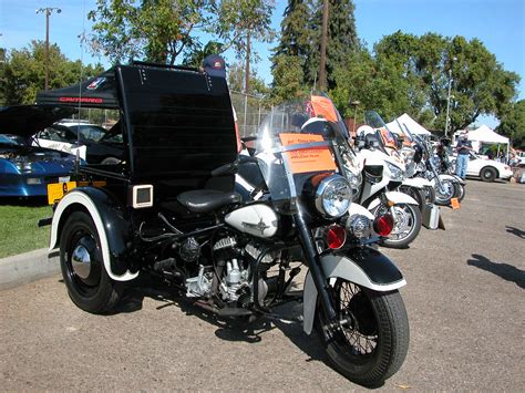 Harley Davidson Vintage Police Service Trike Ray Axe Flickr