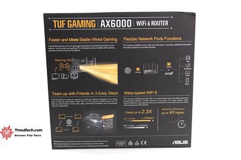 หนาท 2 ASUS TUF Gaming AX6000 Dual Band WiFi 6 Extendable Gaming