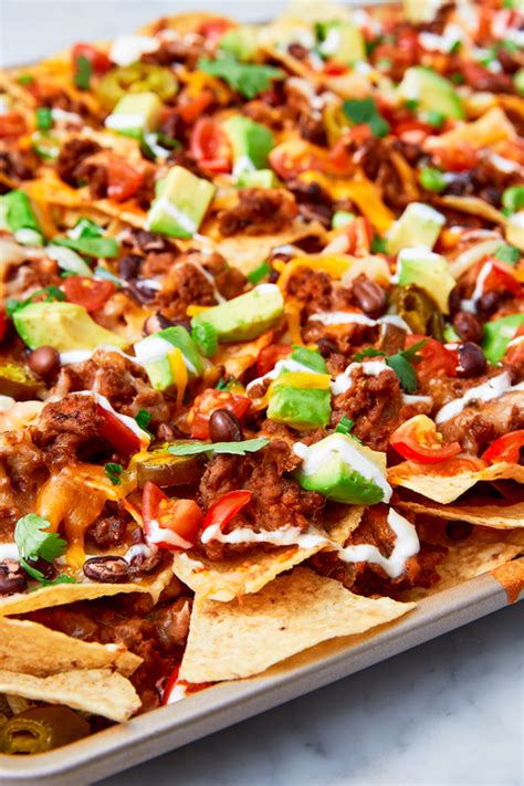 Best Nachos Supreme Recipe How To Make Easy Loaded Nachos At Home