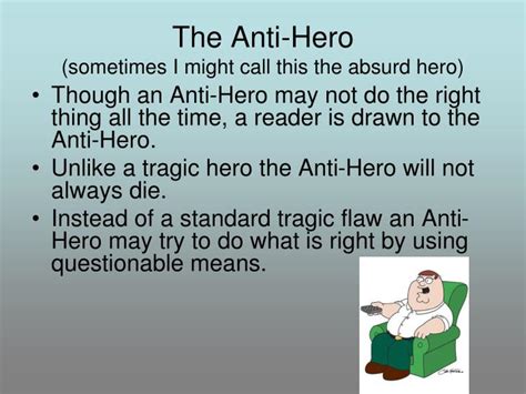 Anti Hero Literary Definition And Example - BEST HOME DESIGN IDEAS