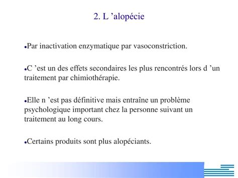 PPT Les principaux effets secondaires de la chimiothérapie PowerPoint