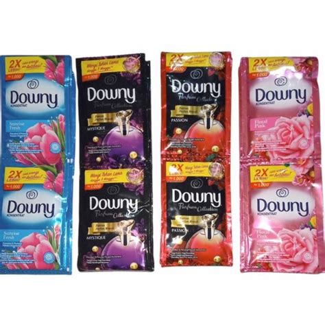 Jual DOWNY SACHET 22 ML PEWANGI DAN PELEMBUT PAKAIAN 1 RENCENG ISI