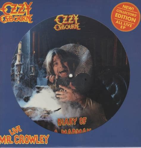 Ozzy Osbourne – Live Mr. Crowley (1982, Vinyl) - Discogs