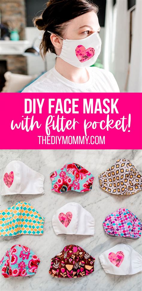 How To Sew A DIY Face Mask The DIY Mommy