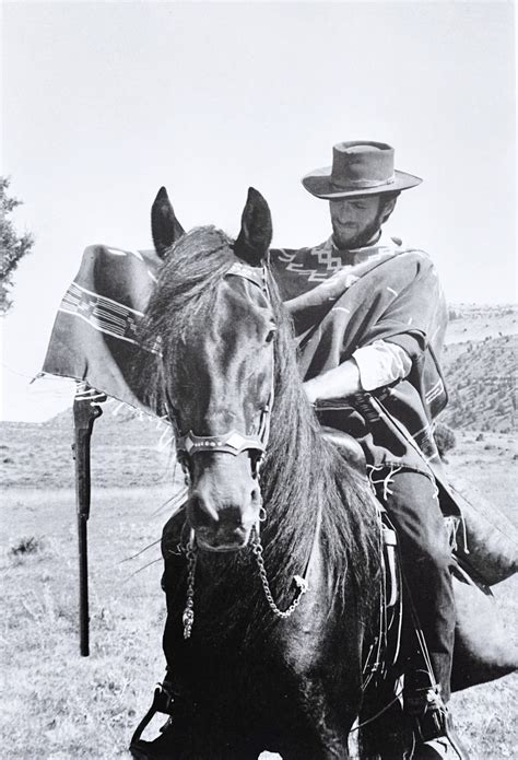 Clint Eastwood On Horse