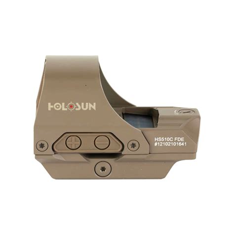 Holosun HS510C Open Reflex Red Dot Sight FDE Outlast Supply