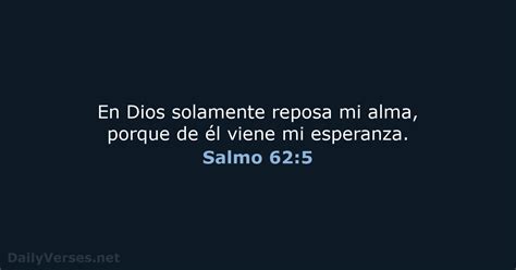 20 de junio de 2023 Versículo de la Biblia del día RVR95 Salmo 62