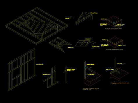 Detalles De Madera En Autocad Descargar Cad Kb Bibliocad