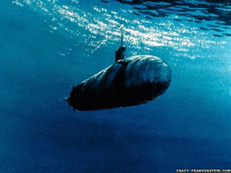 Navy Submarine Underwater