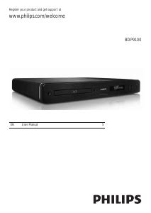 Manual Philips BDP9100 Blu-ray Player