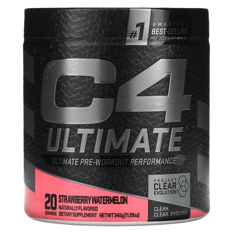 Cellucor C4 Ultimate Pre Workout Performance Strawberry Watermelon