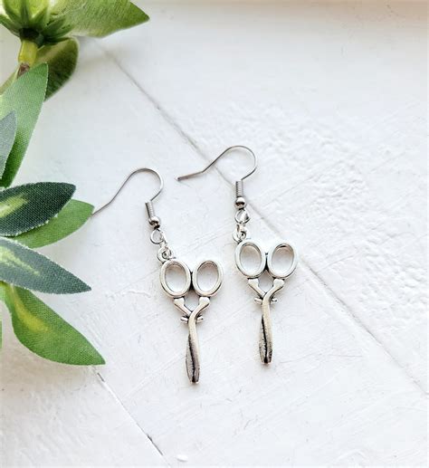 Scissor Earrings For Women Hairdresser Earrings Hairstylist Jewelry