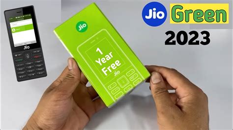 Jio Green Phone 2023 4g Phone Unboxing And Review⚡1 Years Free Recharge