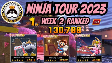 Week 2 Ranked Cup Ninja Tour 2023 Mario Kart Tour YouTube