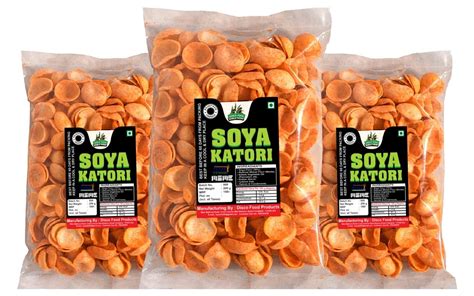 Disco Food Products Roasted Chat Pati Tasty Soya Katori Katori Masala