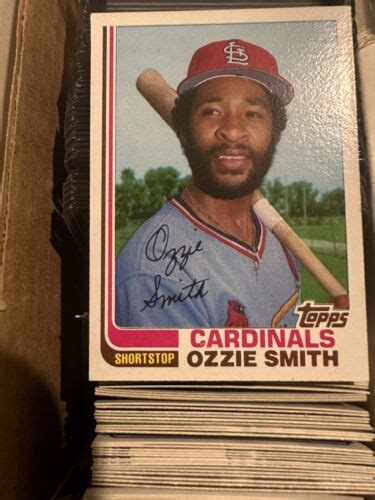 1982 TOPPS TRADED BASEBALL CARD 109T OZZIE SMITH ST LOUIS CARDINALS EBay