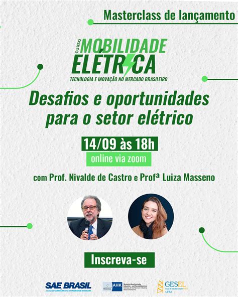 Masterclass Gratuita Gesel Ahk Sobre Mobilidade Elétrica Gesel