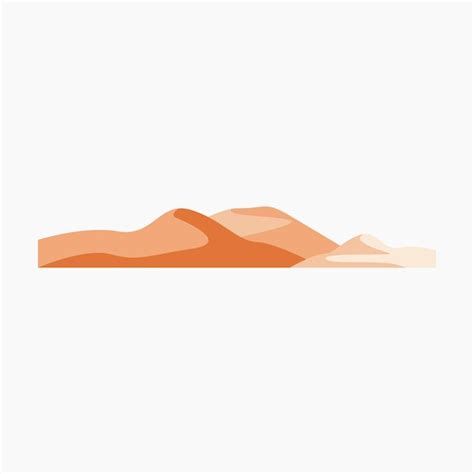 Premium Vector Desert Landscape Illustration