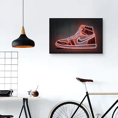 Fine Art Canvas Sneaker Wall Art