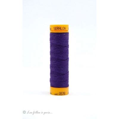 Fil Coudre Boutonni Re Et Cordonnet Mettler Seralon Violet