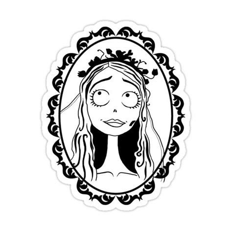 Corpse Bride Sticker By Pattyjab Emilys Enchanting Decal