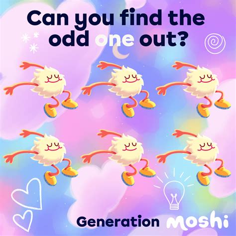 Odd One Out With Flumpy Moshi